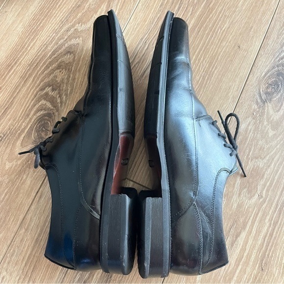 Florsheim Bio Comfort Men Size 10D Black Leather Oxford Shoes Model # 14051-001 - Picture 11 of 16
